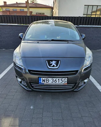 mazowieckie Peugeot 5008 cena 41000 przebieg: 70602, rok produkcji 2012 z Suchań